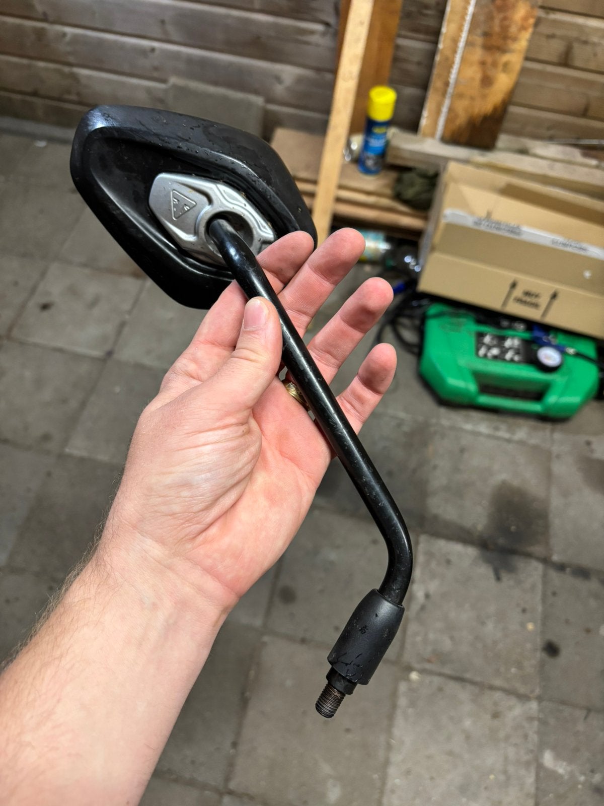 Rechterspiegel Triumph Tiger, Ophalen of Verzenden, Gebruikt