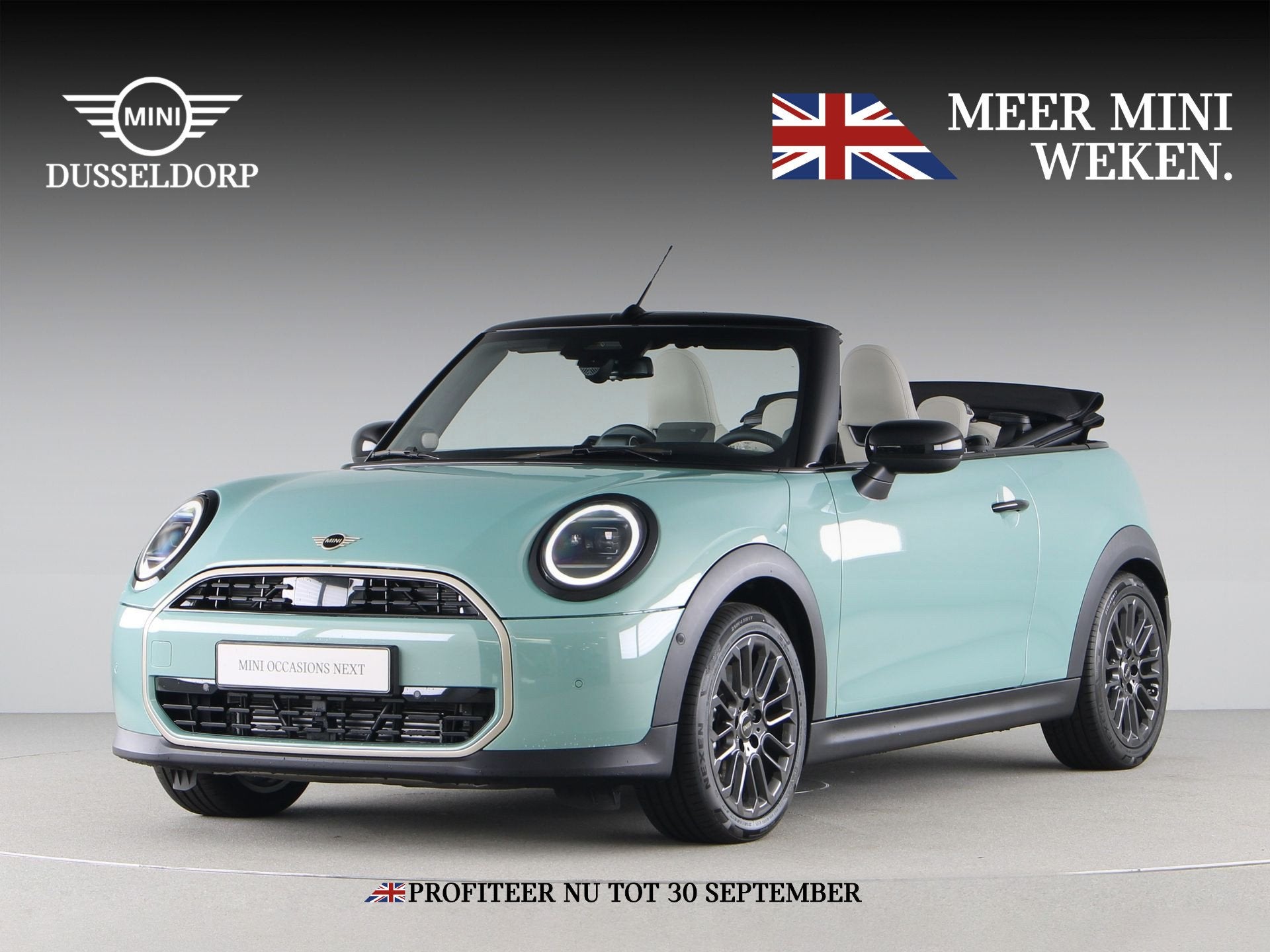 MINI Cabrio Cooper C Favoured Pakket M (bj 2026, automaat), 1998 cc, 15 km/l, 4 stoelen, Bedrijf