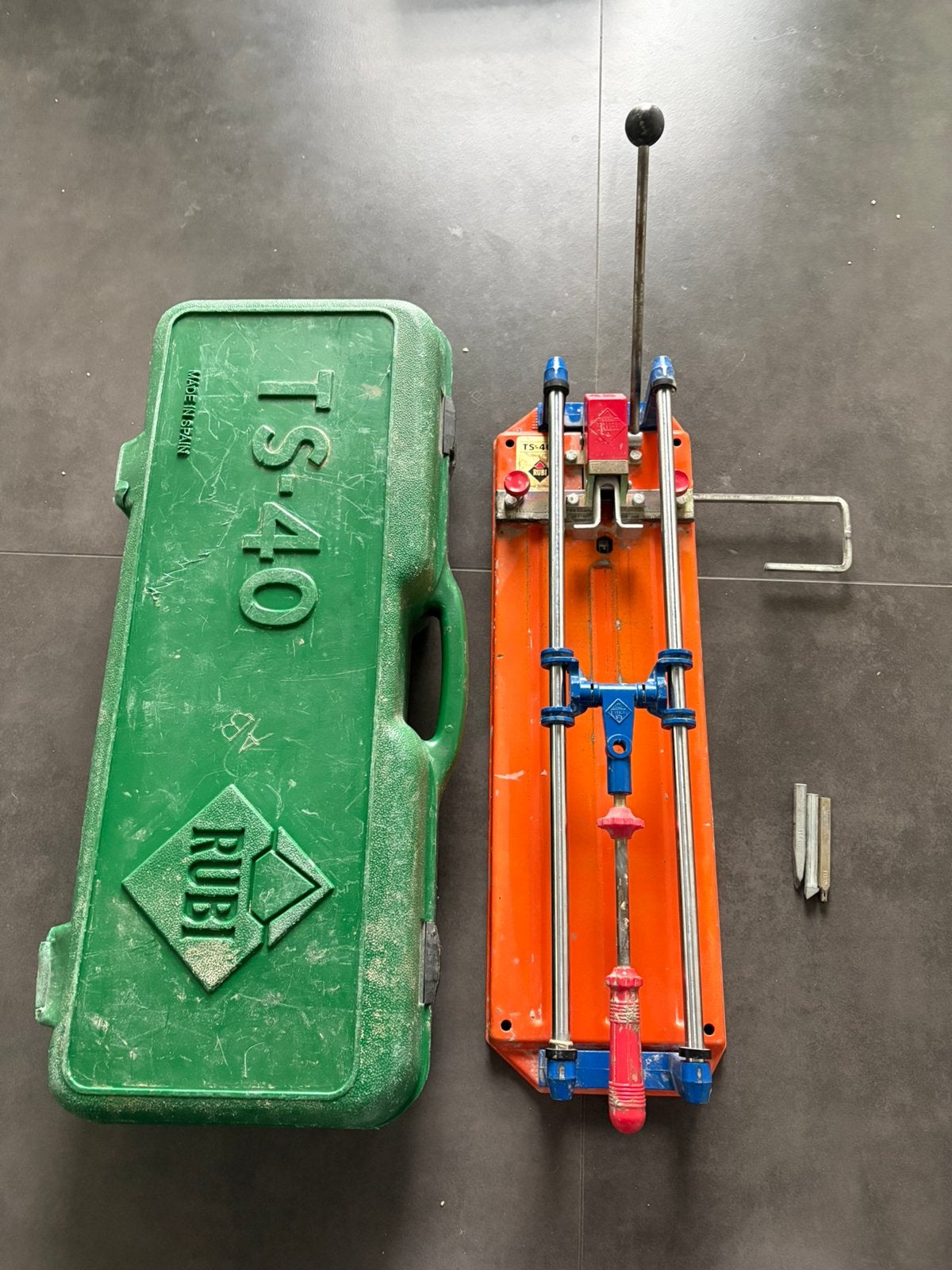 Rubi TS-40 tegelsnijder, Ophalen of Verzenden, Zo goed als nieuw