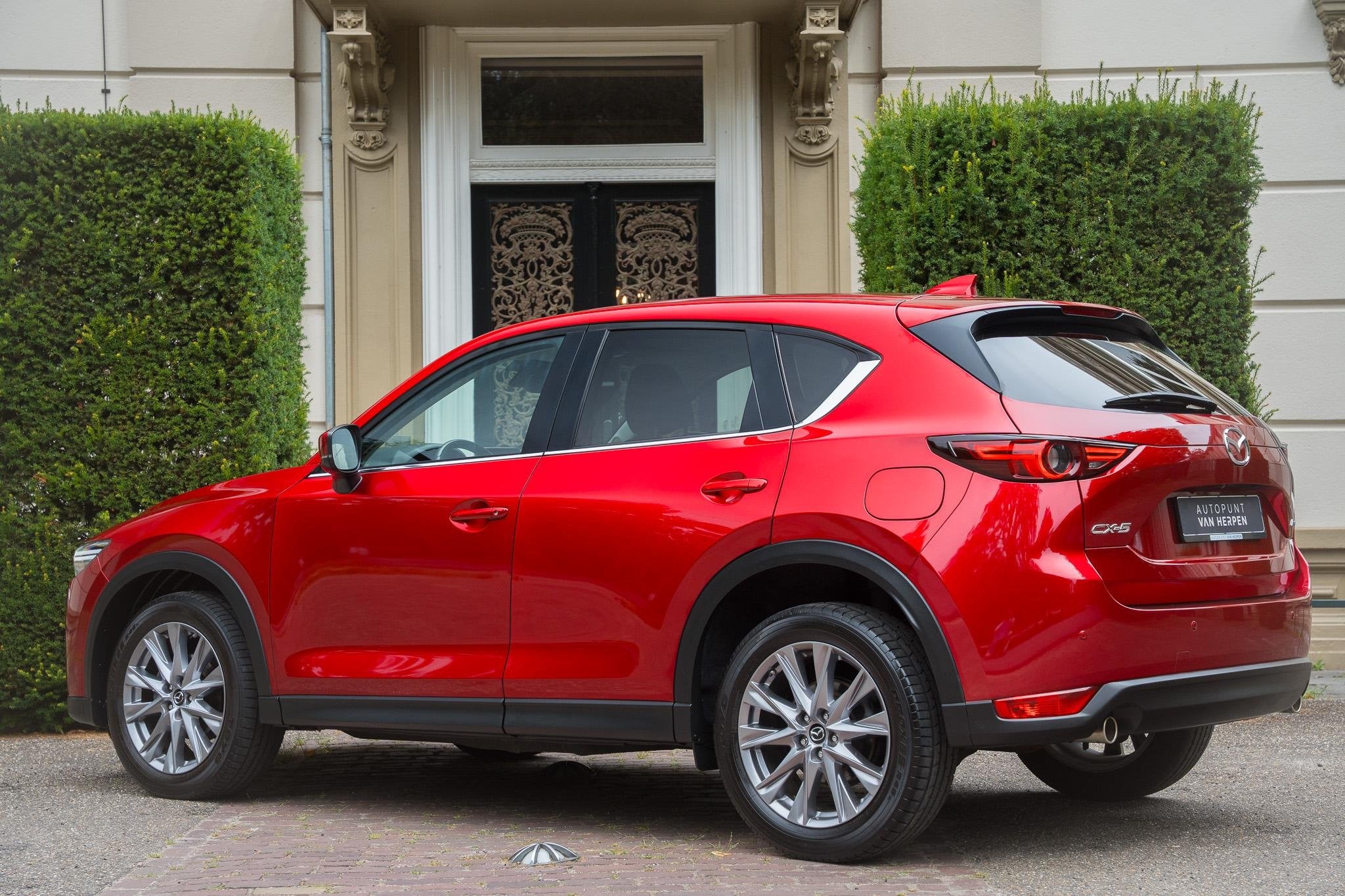 Mazda CX-5 2.5 SkyActiv-G 194 GT-M 360 CAM | HUD | STOEL- EN, Auto's, Dealer onderhouden, Stof, 4 cilinders, 2000 kg