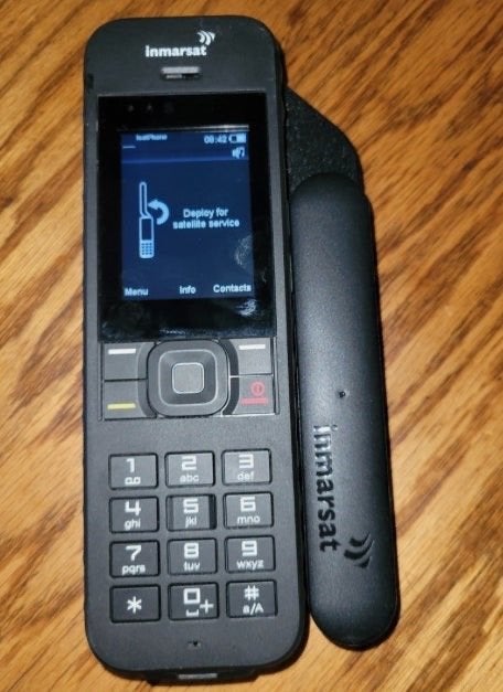 Inmarsat IsatPhone 2 Satelliettelefoon - Zo goed als nieuw, Geen camera, Ophalen of Verzenden, Zo goed als nieuw, Klassiek of Candybar