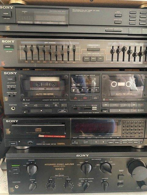 Stereoset met boxen en kabels, Audio, Tv en Foto, Stereo-sets, Ophalen, Gebruikt, Tuner of Radio, Sony