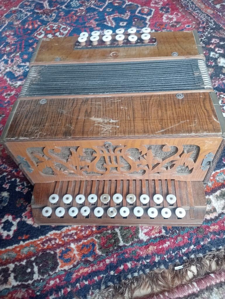 Trekzak/harmonica, Overige merken, Gebruikt, Overige formaten, Ophalen of Verzenden