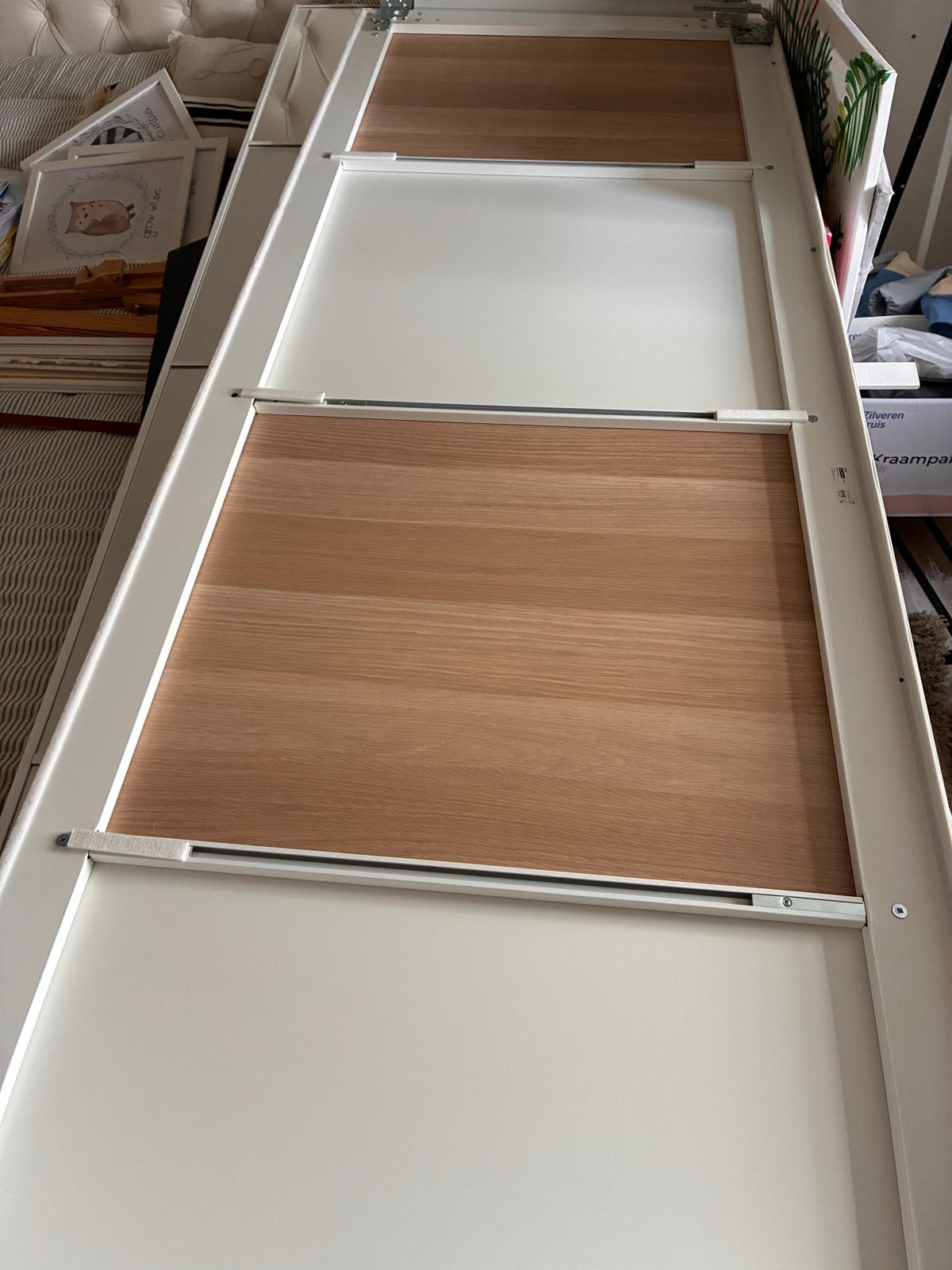 PAX AULI Bergson schuifdeuren met frames en glas (4x Sekken), Huis en Inrichting, Ophalen, Gebruikt, 200 cm of meer, Glas
