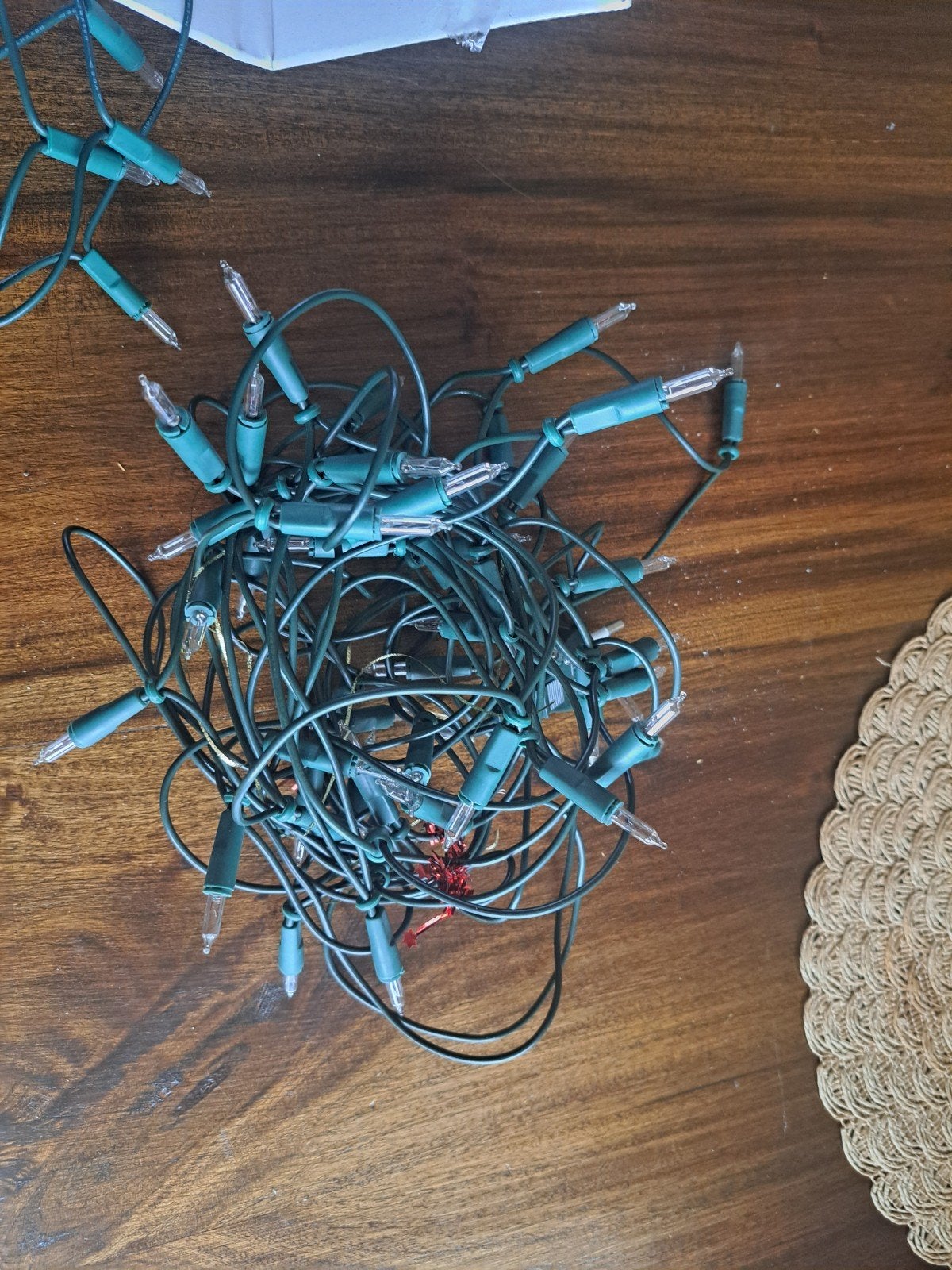 Gratis kerstboomlampjes., Diversen, Ophalen, Gebruikt