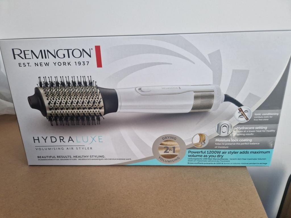 Remington Hydracare Volumising Air Styler AS8901 – Excellent, Ophalen of Verzenden, Krultang of Stijltang