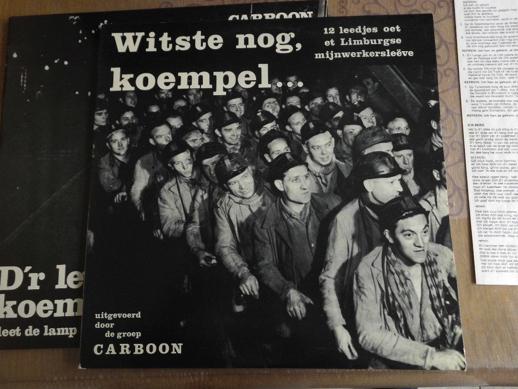 Witste nog, koempel en D'r Letste koempel met tekstbijlages, Cd's en Dvd's, LP, Originele persing, Ophalen of Verzenden, Zo goed als nieuw