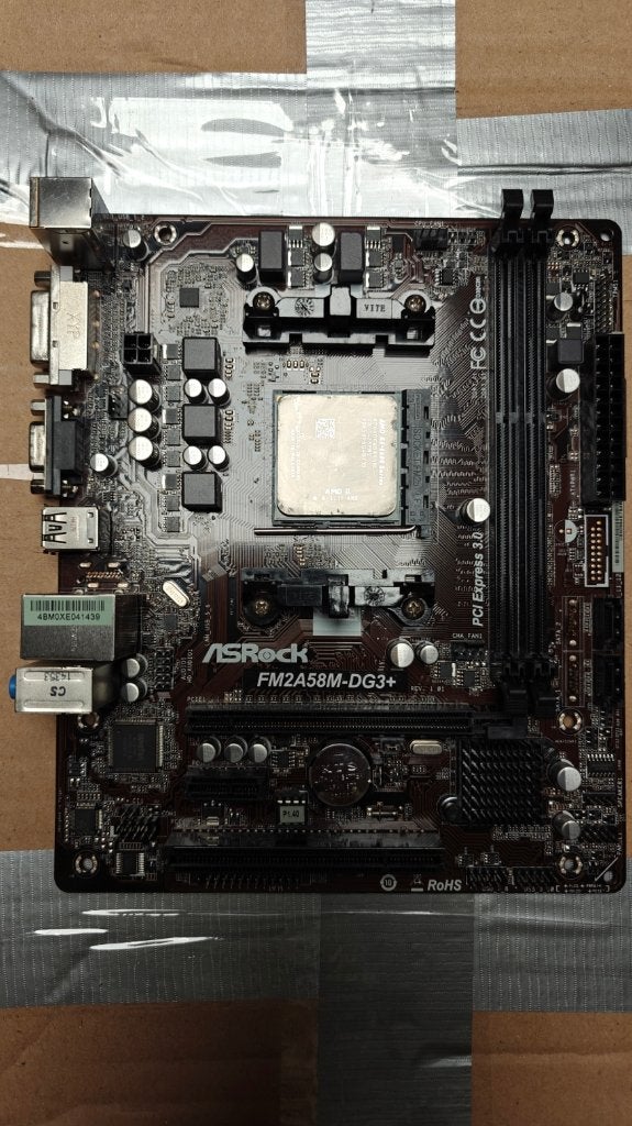 Budget AMD OC set: AMD A8 + Asrock FM2+ A58 moederbord, Computers en Software, Ophalen of Verzenden, Gebruikt, AMD, DDR3