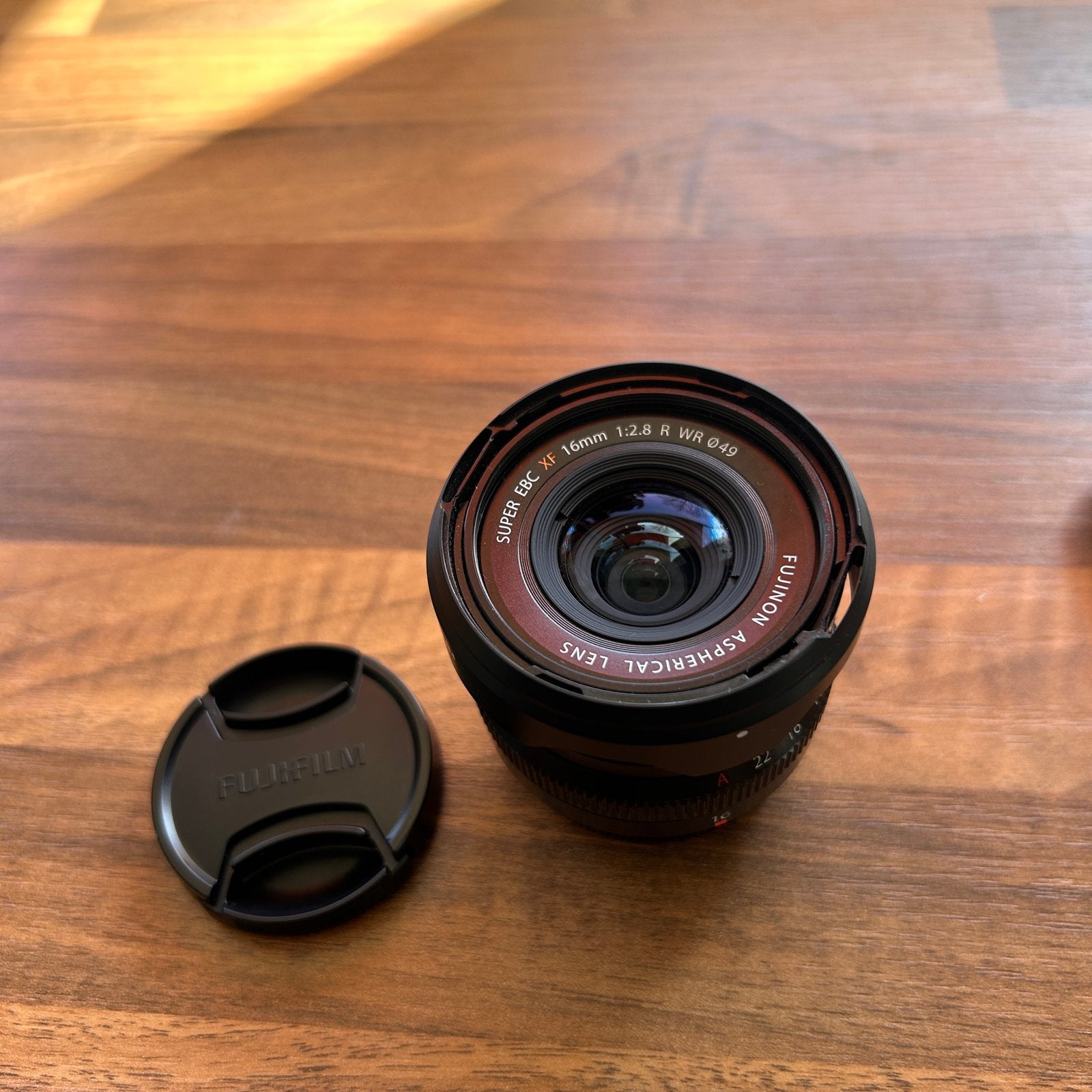 Fujinon XF 16mm F2.8 R WR Groothoeklens, Ophalen, Fujifilm, Autofocus, Groothoeklens