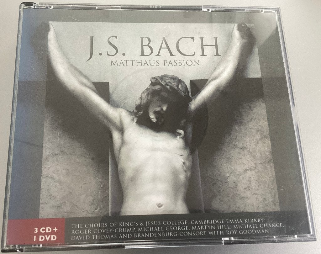 Bach Emma Kirkby Matthäus Passion 3 CD + 1 DVD, Gebruikt, Boxset, Ophalen of Verzenden, Barok
