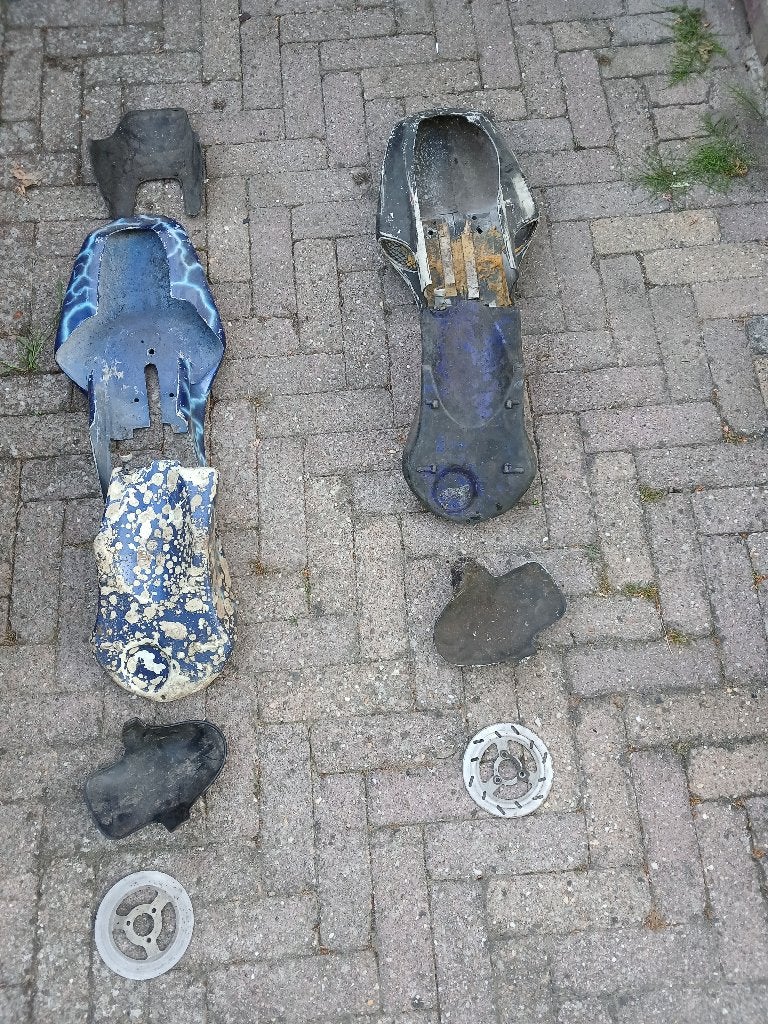 Polini 911 dreambike tank / zitje minibike puch race, Ophalen of Verzenden, Gebruikt, Zadel, Polini