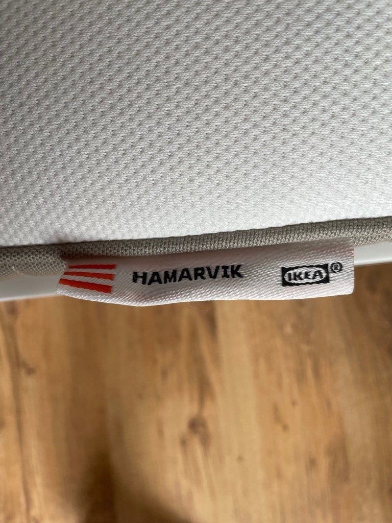 Ikea Matras met Emma topper 2 persoons 160/200, Ophalen, Gebruikt, Tweepersoons, Matras
