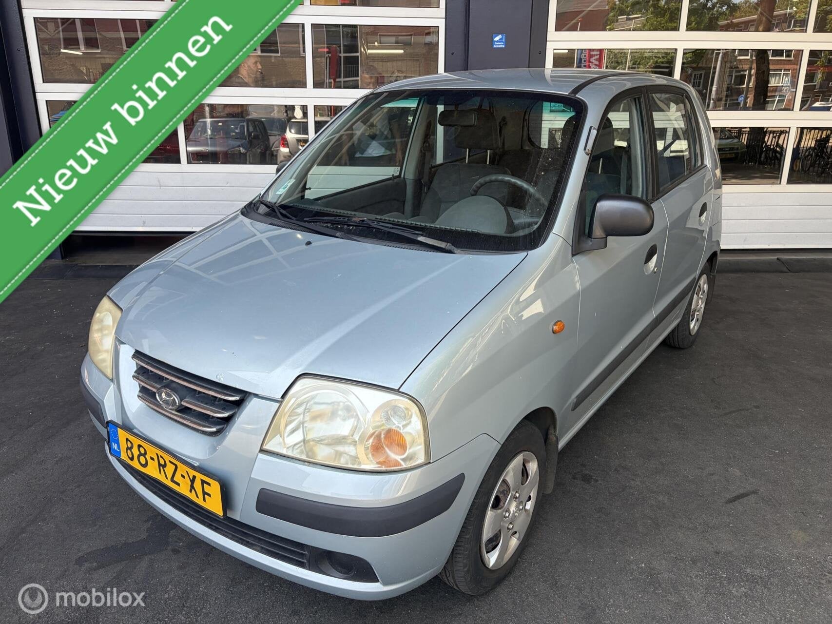 Hyundai Atos 1.1.i Active/NAP/Elektrische ramen/Nieuw apk, Auto's, Voorwielaandrijving, 1025 kg, 46 pk, 40 €/maand