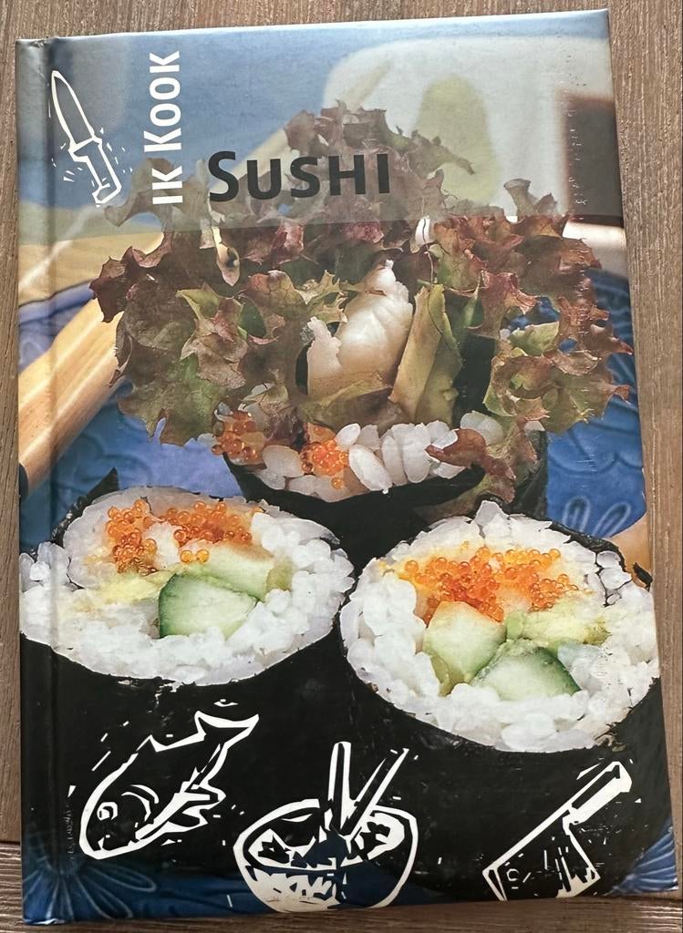 5 leuke kookboekjes: Sushi, Roerbakken, Tapas en meer!, Ophalen of Verzenden, Zo goed als nieuw, Azië en Oosters, Tapas, Hapjes en Dim Sum