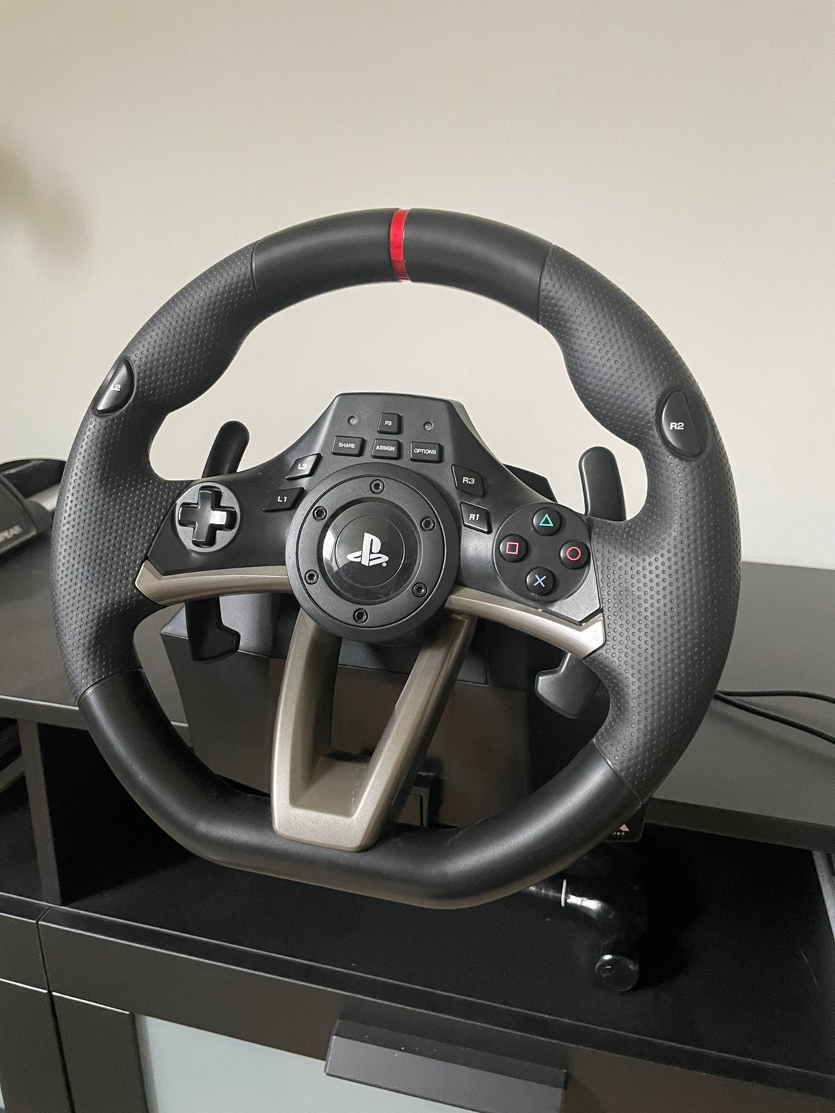 Hori Apex race stuur met pedalen, Spelcomputers en Games, Ophalen of Verzenden, Zo goed als nieuw, Stuur of Pedalen, PlayStation 3