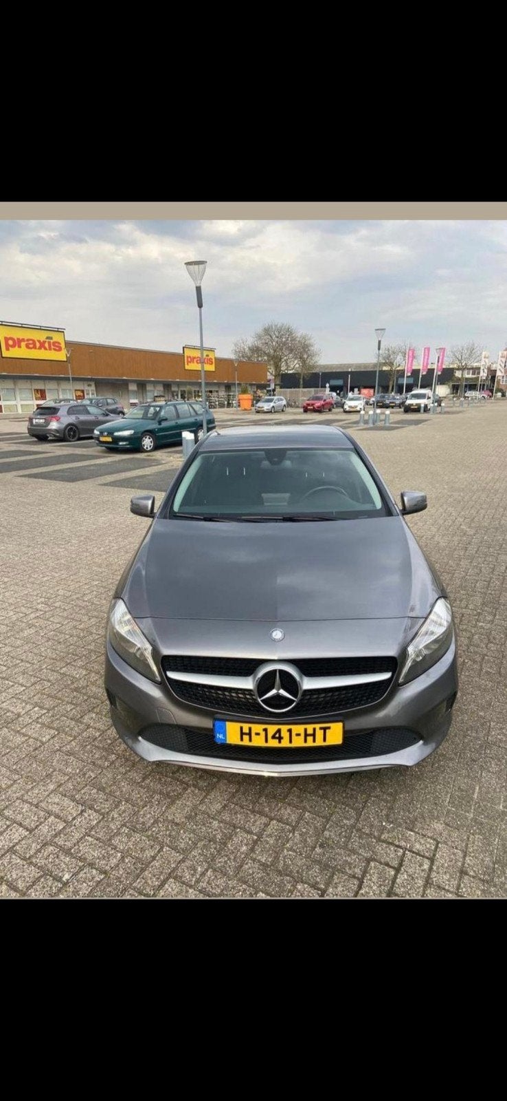 Mercedes-Benz A-Klasse 1.5 CDI A180 5DRS 2016 Grijs, Auto's, Mercedes-Benz, Voorwielaandrijving, Stof, 4 cilinders, 140 €/maand