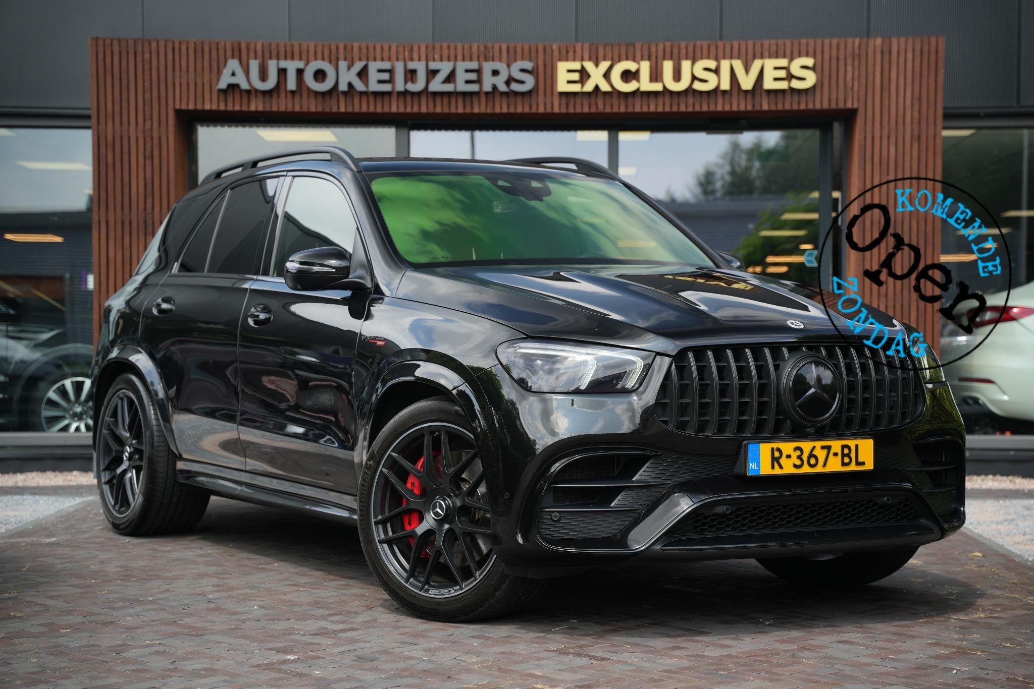 Mercedes-Benz GLE-klasse AMG 63 S 4MATIC+ Panoramadak Burmes, Auto's, Automaat, Gebruikt, Vierwielaandrijving, SUV of Terreinwagen