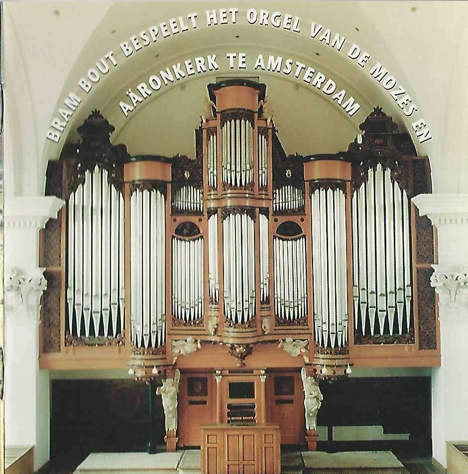 OrgelCD: Bram Bout - Orgel Mozes en Aäronkerk Amsterdam, Ophalen of Verzenden, Zo goed als nieuw, Instrumentaal, Orgel