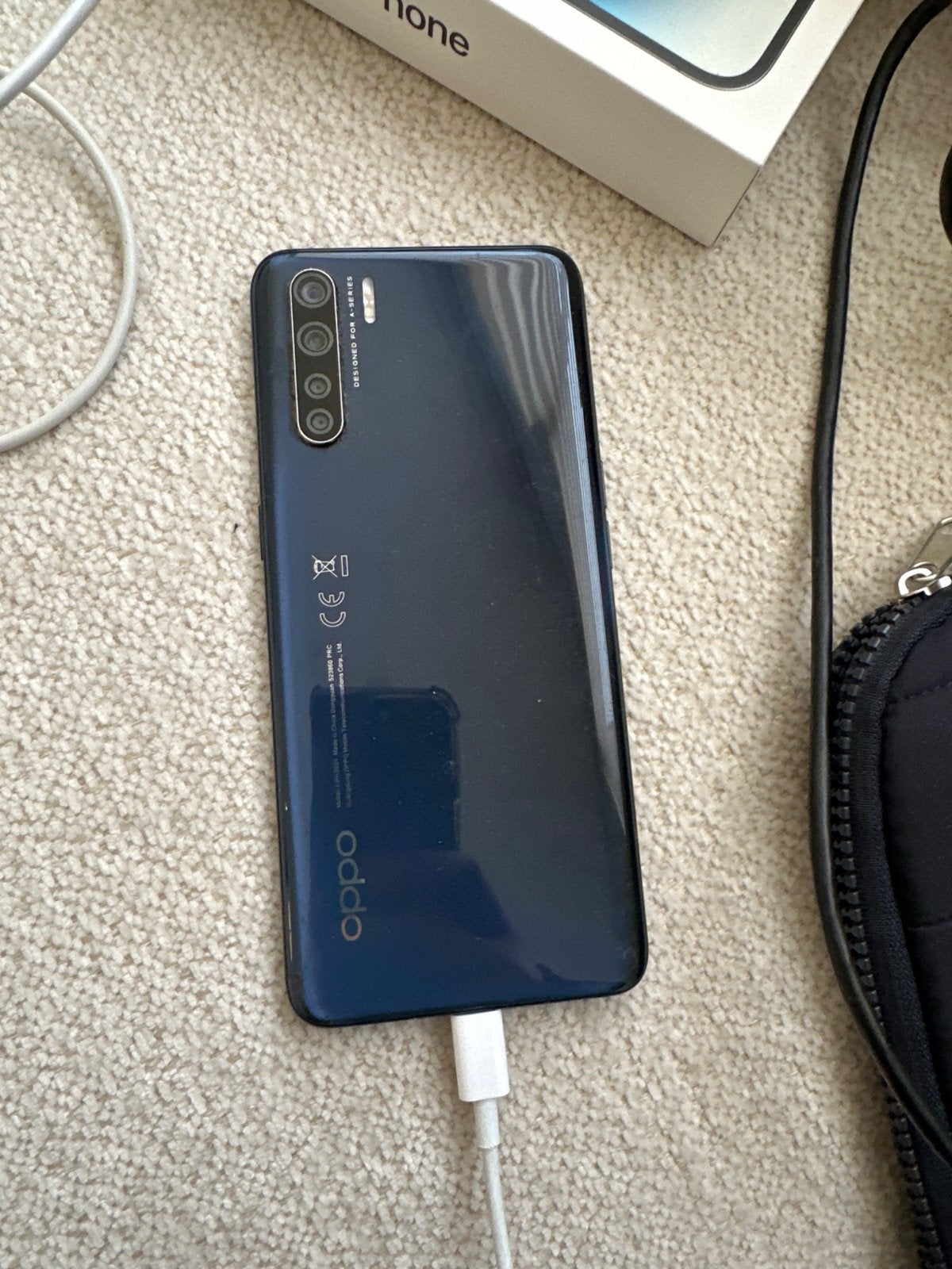 Oppo A91 - 8GB RAM, 128GB opslag, 48MP AI Quad Camera, Ophalen, Gebruikt, Overige modellen, Zonder simlock