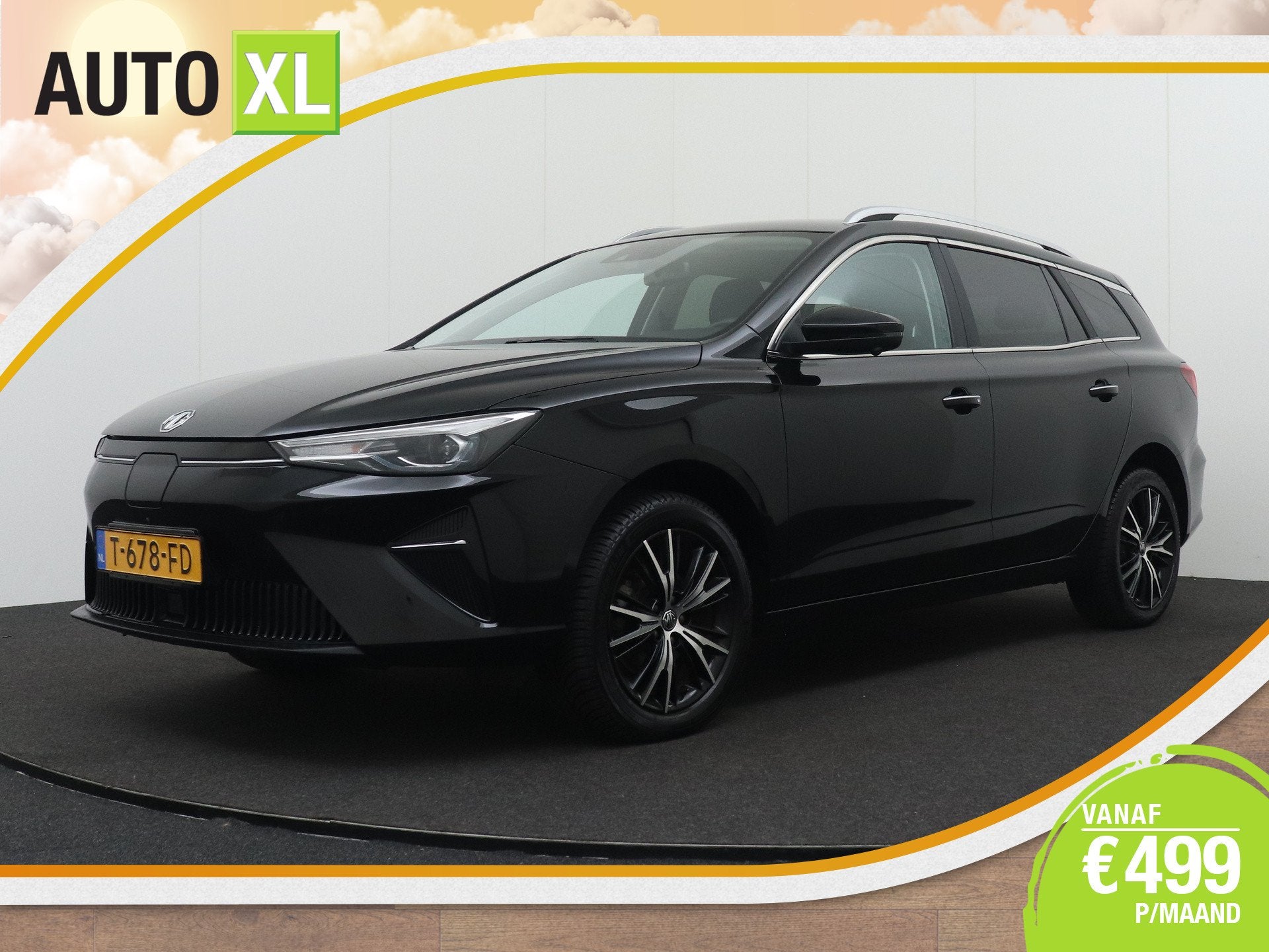 MG Mg5 electric Long Range Luxury 61 kWh (95% SOH) 360*Camer, Auto's, Dealer onderhouden, Gebruikt, 156 pk, 61 kWh