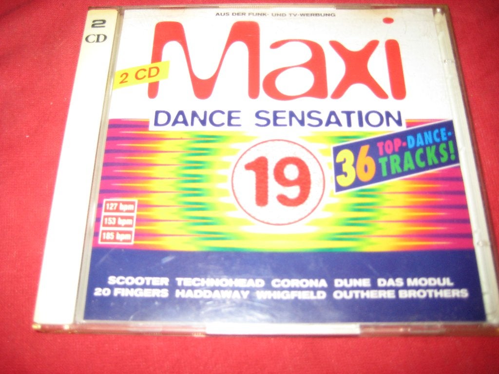 Maxi Dance Sensation, 2 CDs, Ophalen of Verzenden, Zo goed als nieuw