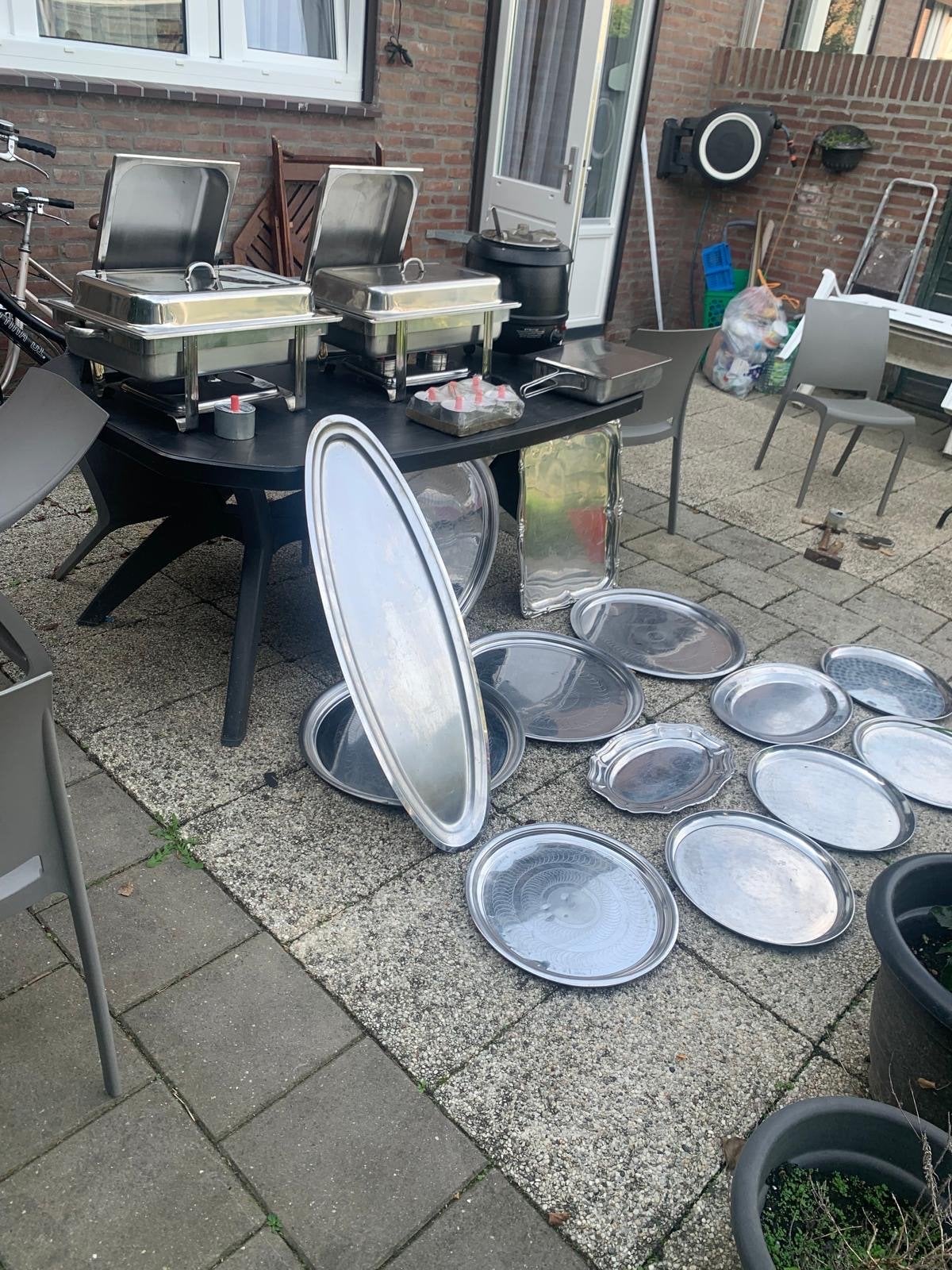 Horeca dienbladen te koop, Ophalen of Verzenden, Gebruikt