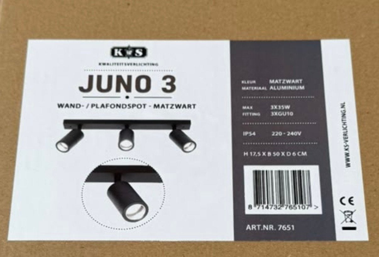 JUNO 3 lamp NIEUW, Ophalen, Nieuw, Overige typen