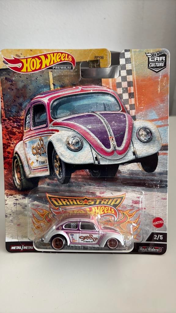 Hot Wheels volswagen Classic Bug Sugar Bug 1/64, Ophalen of Verzenden, Nieuw, Auto