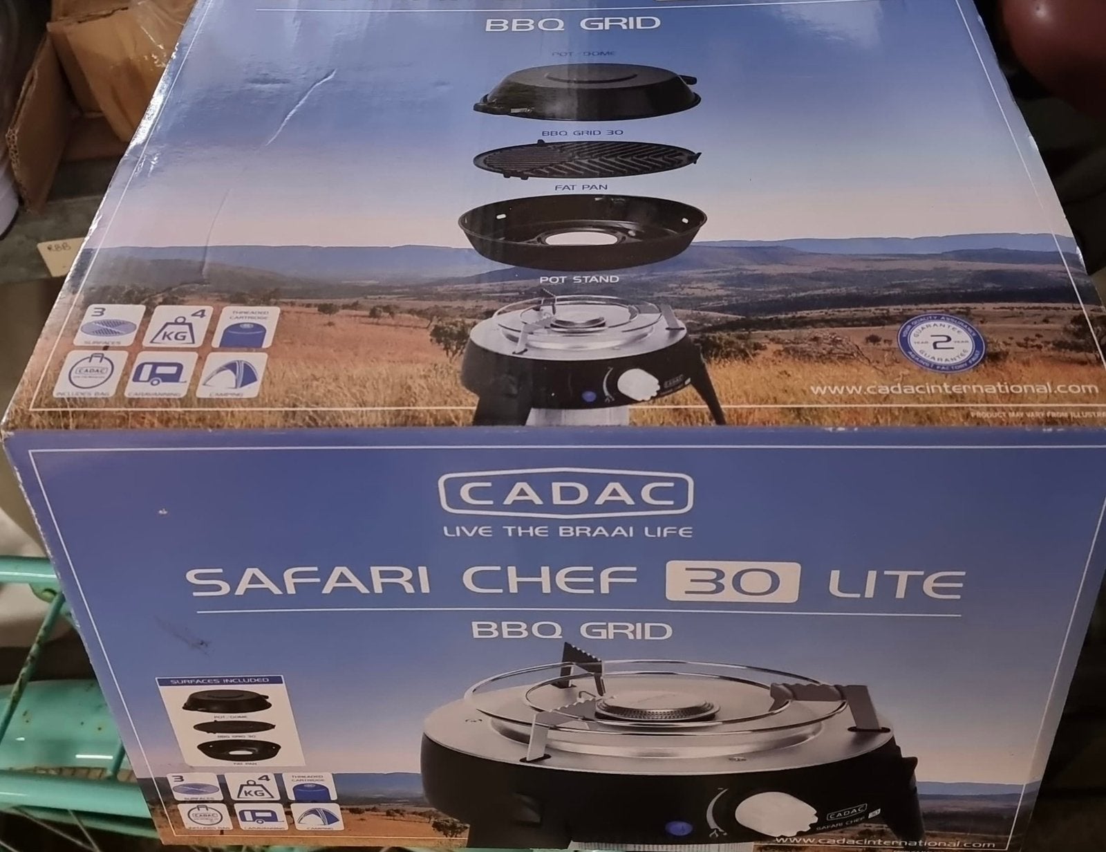 nieuwe SKOTTELBRAAI safari chef 30 lite - WD014, Nieuw, X, Woord en Daad, Ophalen
