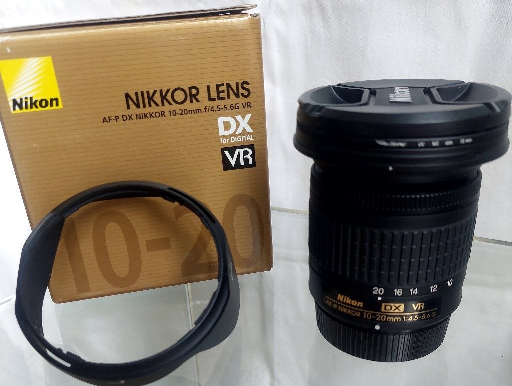 Nikon AF-P DX 10-20mm f4.5-5.6G VR, Ophalen of Verzenden, Zo goed als nieuw, Groothoeklens, Zoom