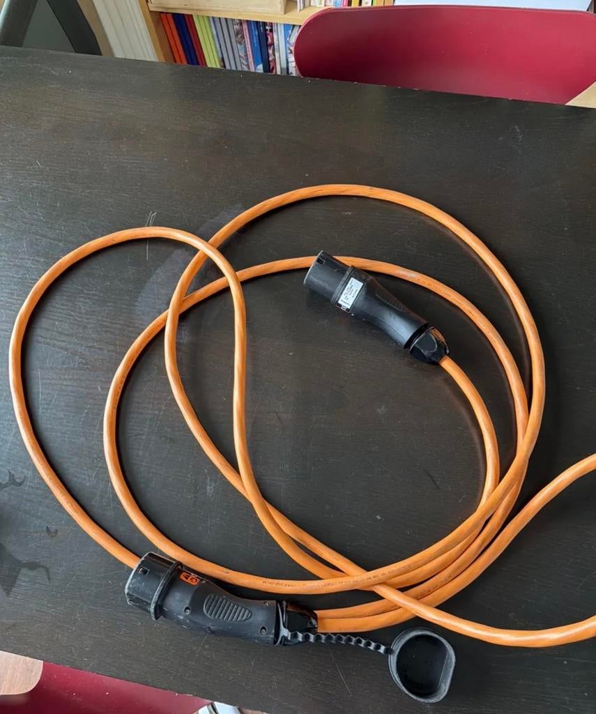 Walther Laadkabel Type 2 (32A, 230V) - Elektrische Auto, Auto-onderdelen, Elektronica en Kabels, Ophalen of Verzenden, Gebruikt