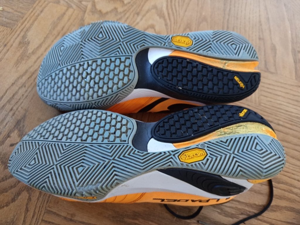 oranje Padelschoenen, Ophalen of Verzenden, Gebruikt, Padelschoenen
