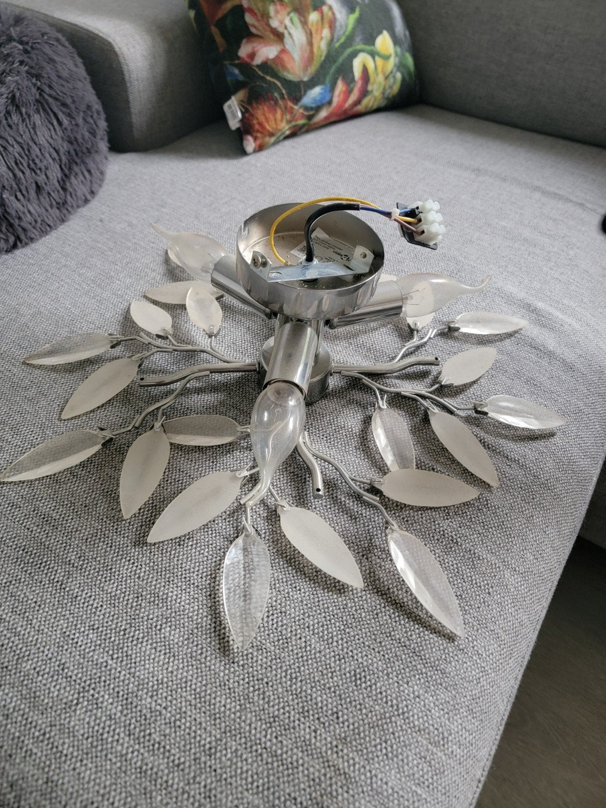 plafond lamp, Ophalen