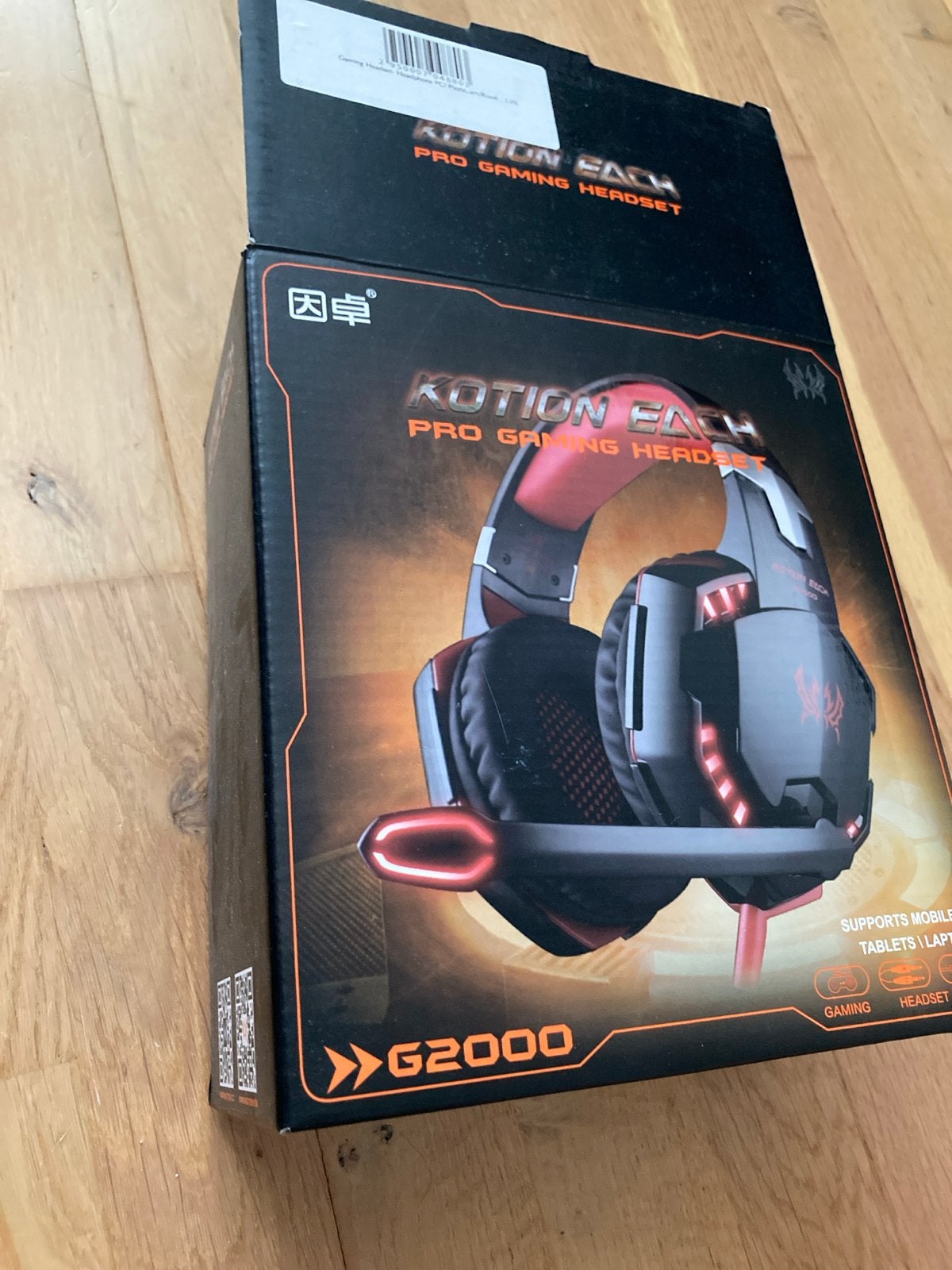 G2000 Pro Gaming Headset - Comfortabel en Immersief Geluid, Overige merken, Gaming, Nieuw, Ophalen of Verzenden