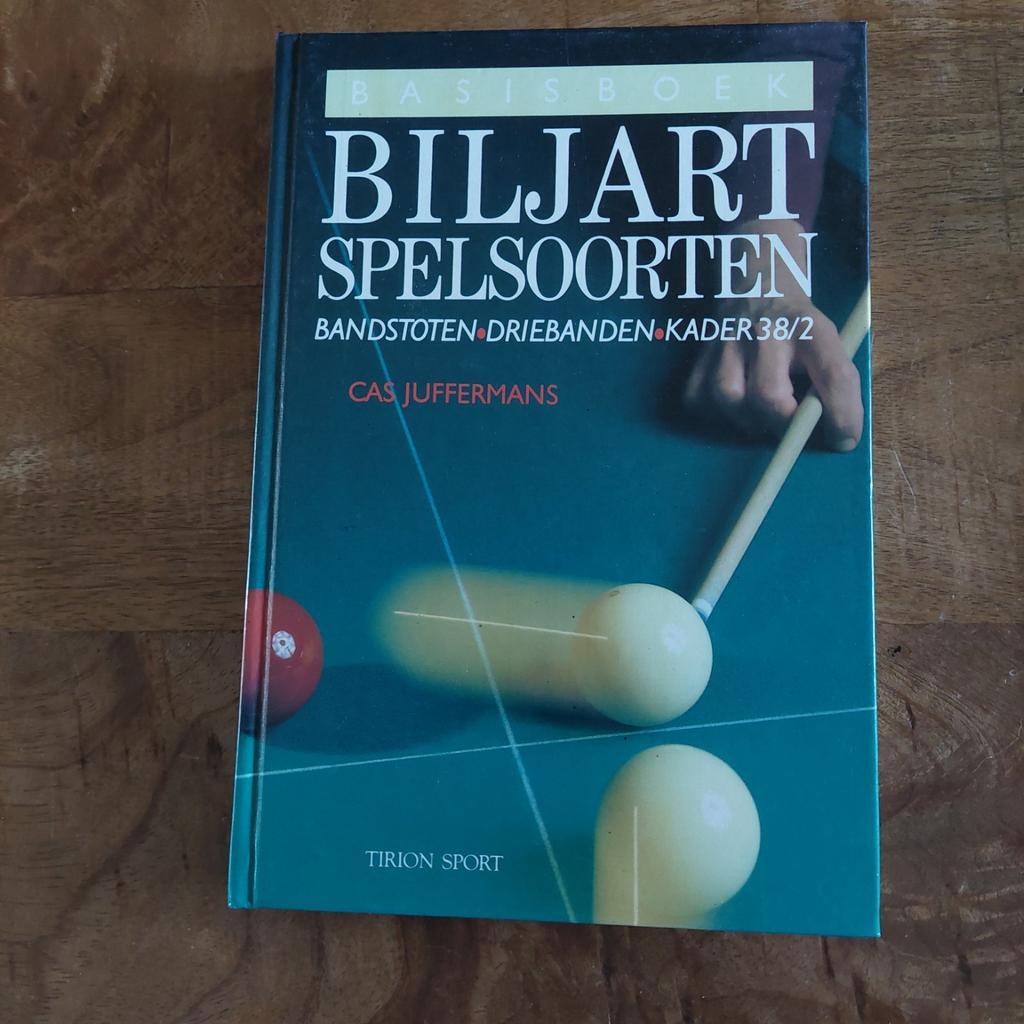 Basisboek Biljart Spelsoorten - Cas Juffermans, Sport en Fitness, Biljarten en Poolen, Ophalen of Verzenden