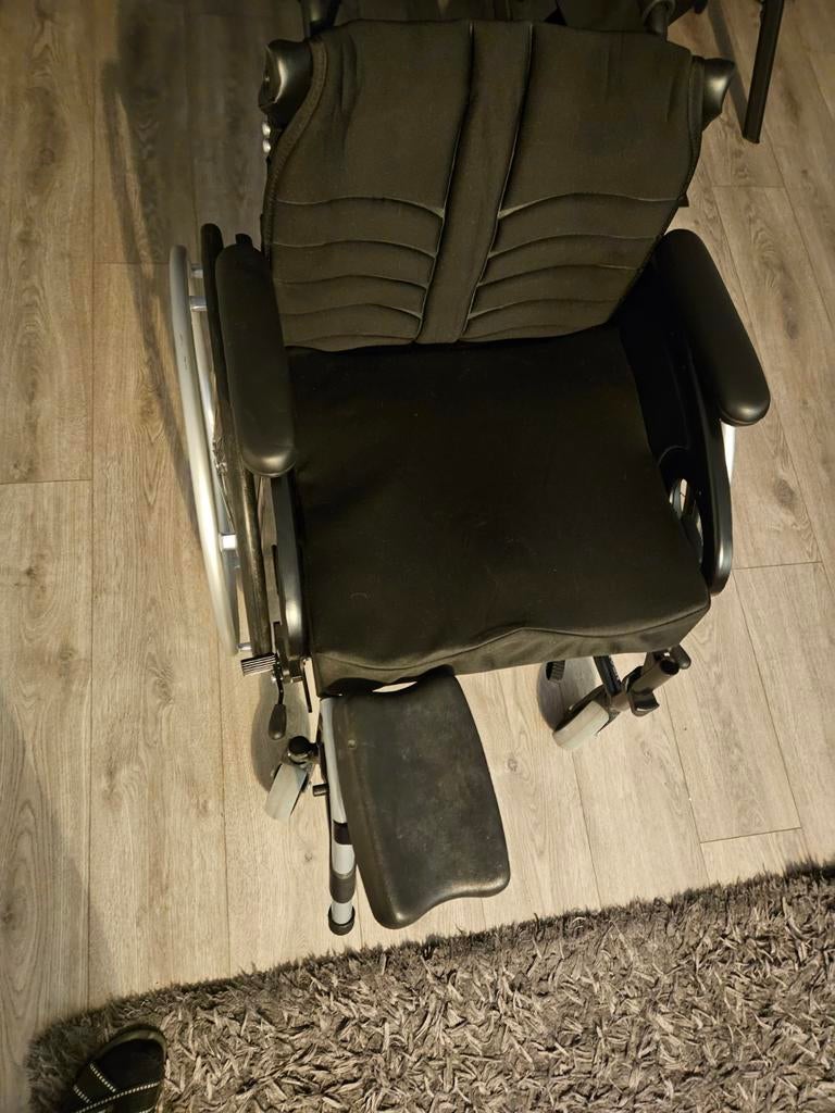 Voet en beensteunen rolstoel, Ophalen of Verzenden, Duwrolstoel