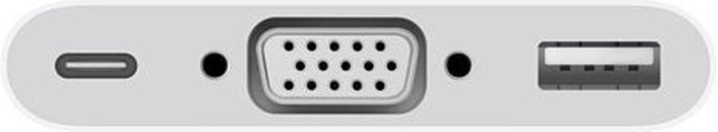 Apple USB-C naar VGA multipoort Apple Adapter - Wit, Apple Distribution International, Ophalen of Verzenden, Zo goed als nieuw