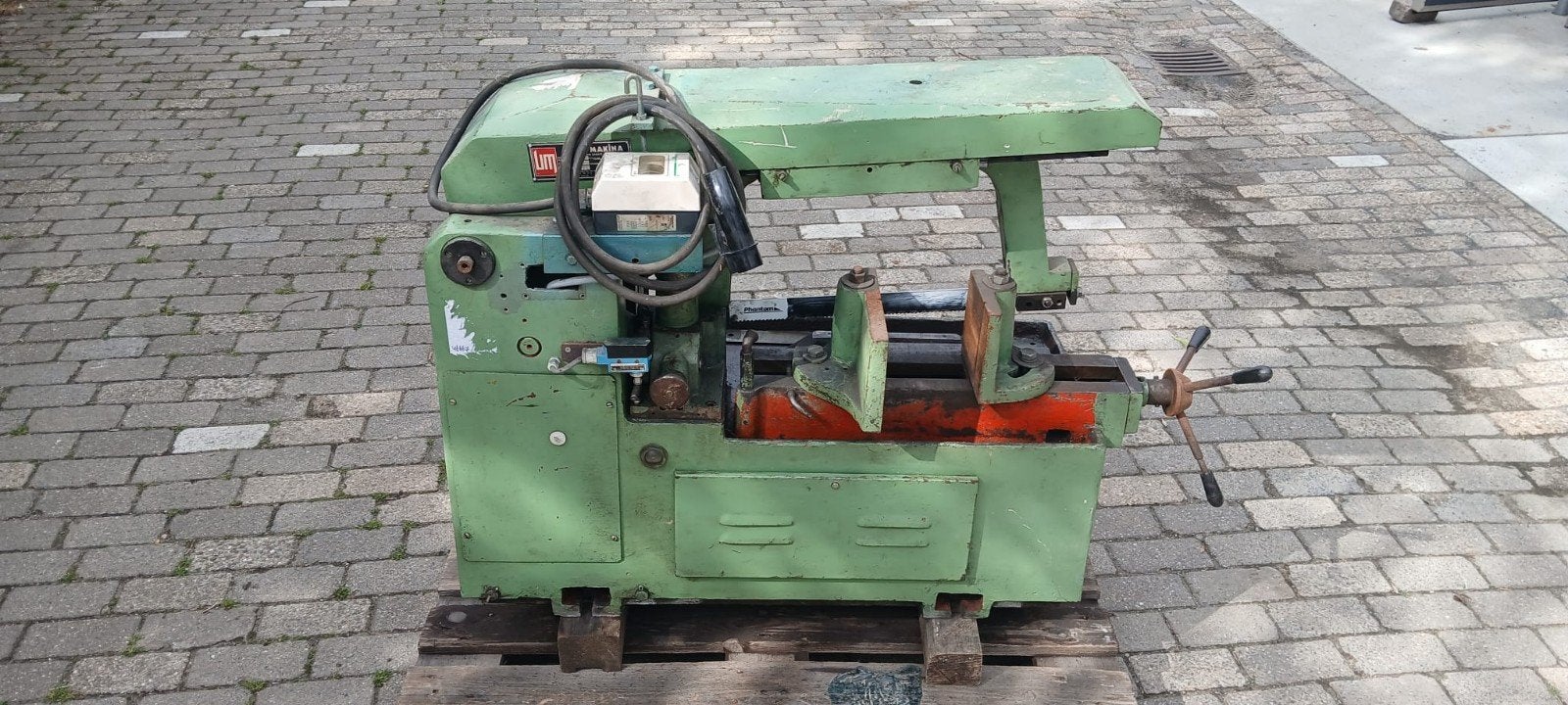 Beugelzaagmachine zaagmachine metaal, Ophalen, Gebruikt, 70 mm of meer, Lintzaag