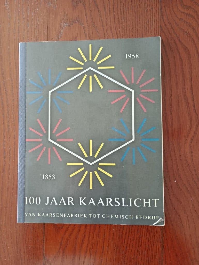 Gouda 100 JAAR KAARSENFABRIEK 1858 - 1958, 20e eeuw of later, Ophalen of Verzenden, Zo goed als nieuw, E. Werkman