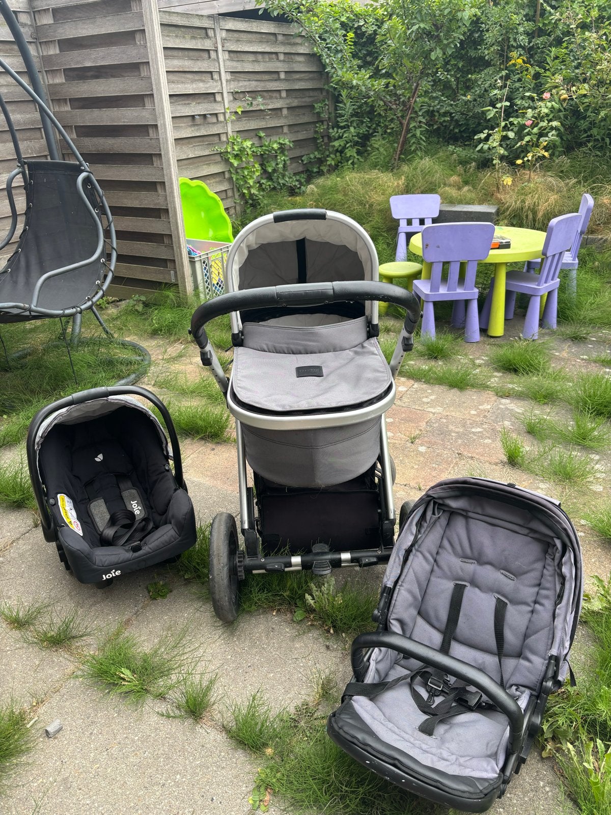Mutsy Transit 3 in 1 stroller, Ophalen, Gebruikt, Combiwagen, Mutsy
