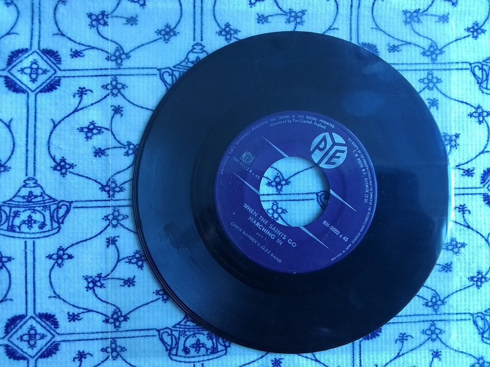 Chris barber's jazz band      When the saint go marching in, Ophalen of Verzenden, Gebruikt, 7 inch, Jazz en Blues