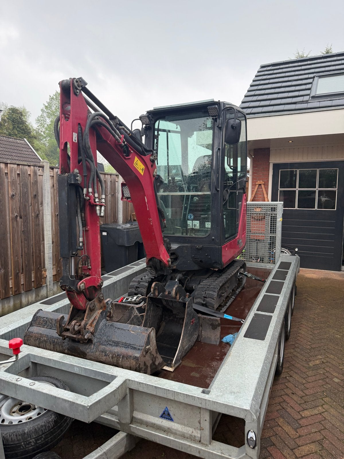Yanmar SV17 VT minigraver uit 2022, Ophalen, Graafmachine