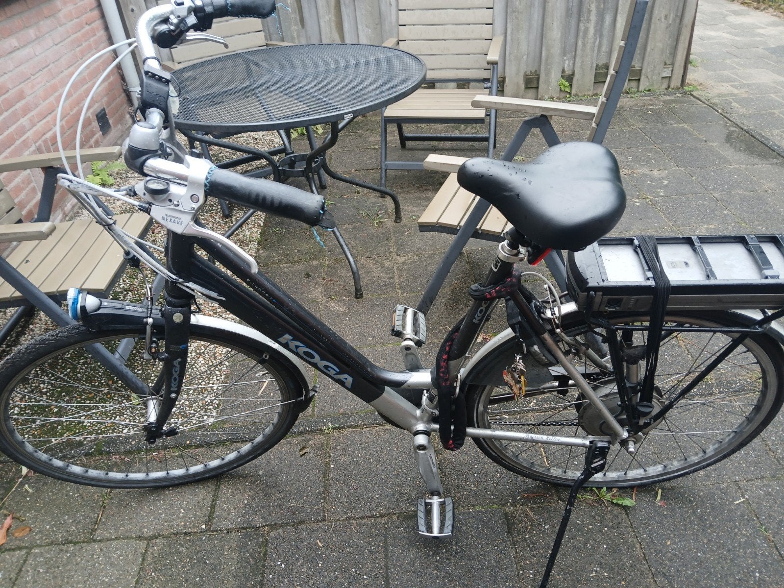 Koga E-bike met lekke achterband, Ophalen, Gebruikt, Overige merken