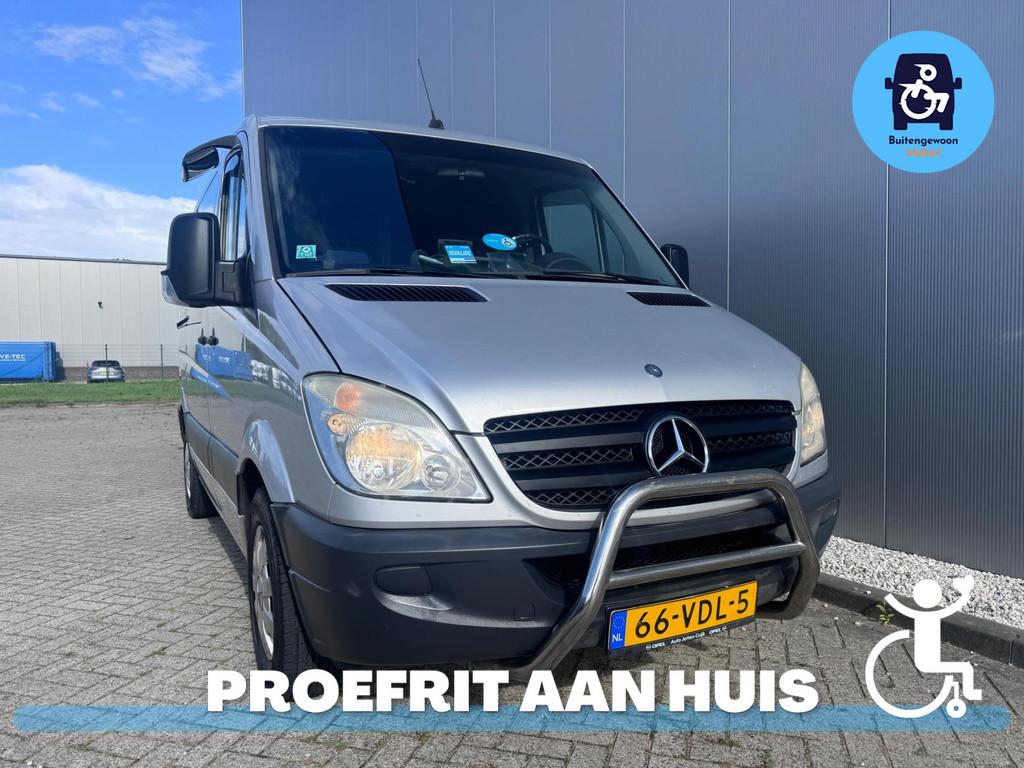 Mercedes-Benz Sprinter Zelfrijder Schuifgas DAHL Rolstoelbus, Auto's, Bestelauto's, Automaat, 12 maanden, Gebruikt, Zwart