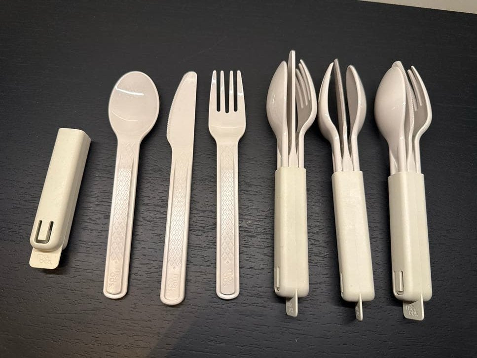 Moods Buitenservies Bestekset 4 Personen, Kunststof, Bestekset, Overige typen, Nieuw