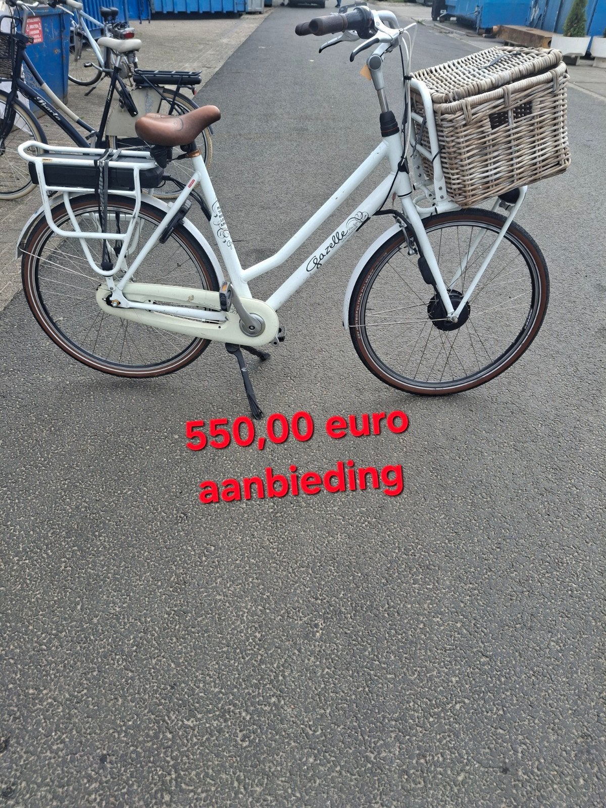 Tk ebike electrische fiets electrischefiets gazelle miss gra, Ophalen, Zo goed als nieuw, Overige merken