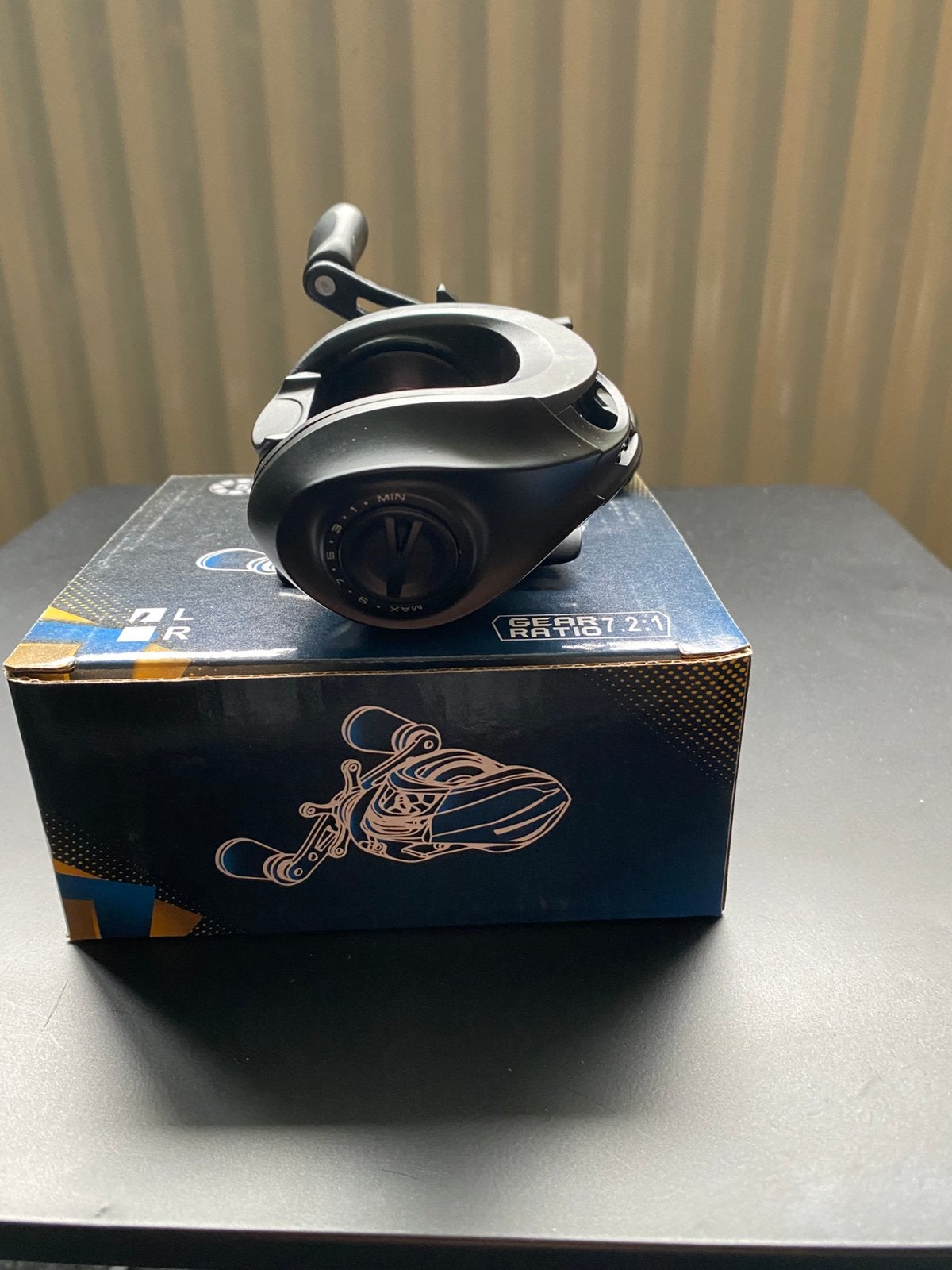 Baitcast Druppelreel 5+1 lagers, Watersport en Boten, D, Overige typen, Nieuw, Ophalen of Verzenden
