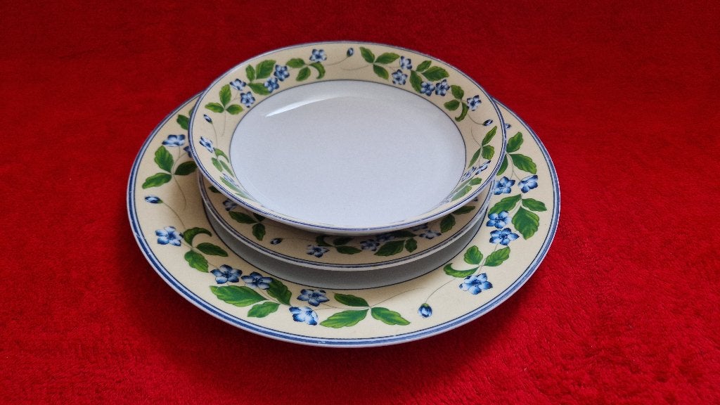 Bel Air Porseleinen Servies borden, Huis en Inrichting, Ophalen, Overige merken, Vintage, Zo goed als nieuw