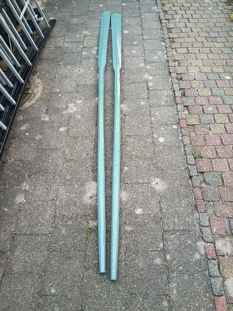 Roeispanen, Ophalen of Verzenden, Gebruikt, Dubbelbladige peddel