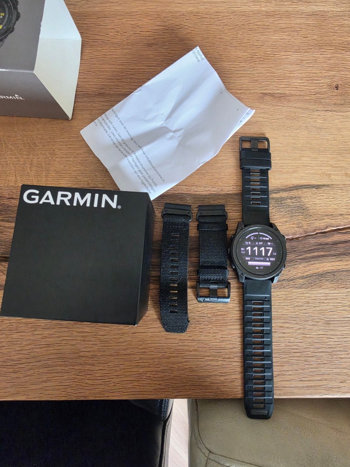 Garmin Tactix 8 met Ballistic Program - Zo goed als nieuw, Zwart, Ophalen of Verzenden, Zo goed als nieuw, Android